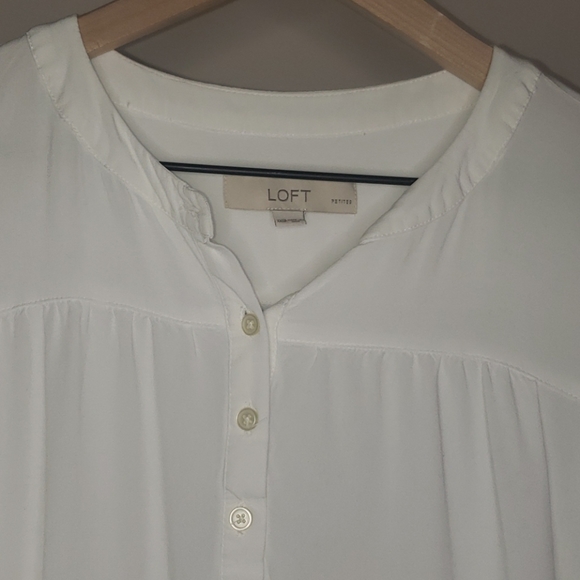 SALE 🤍 XXSP Loft Embroidered Eyelet Blouse - Picture 5 of 6